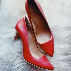 J.Crew Red Heels